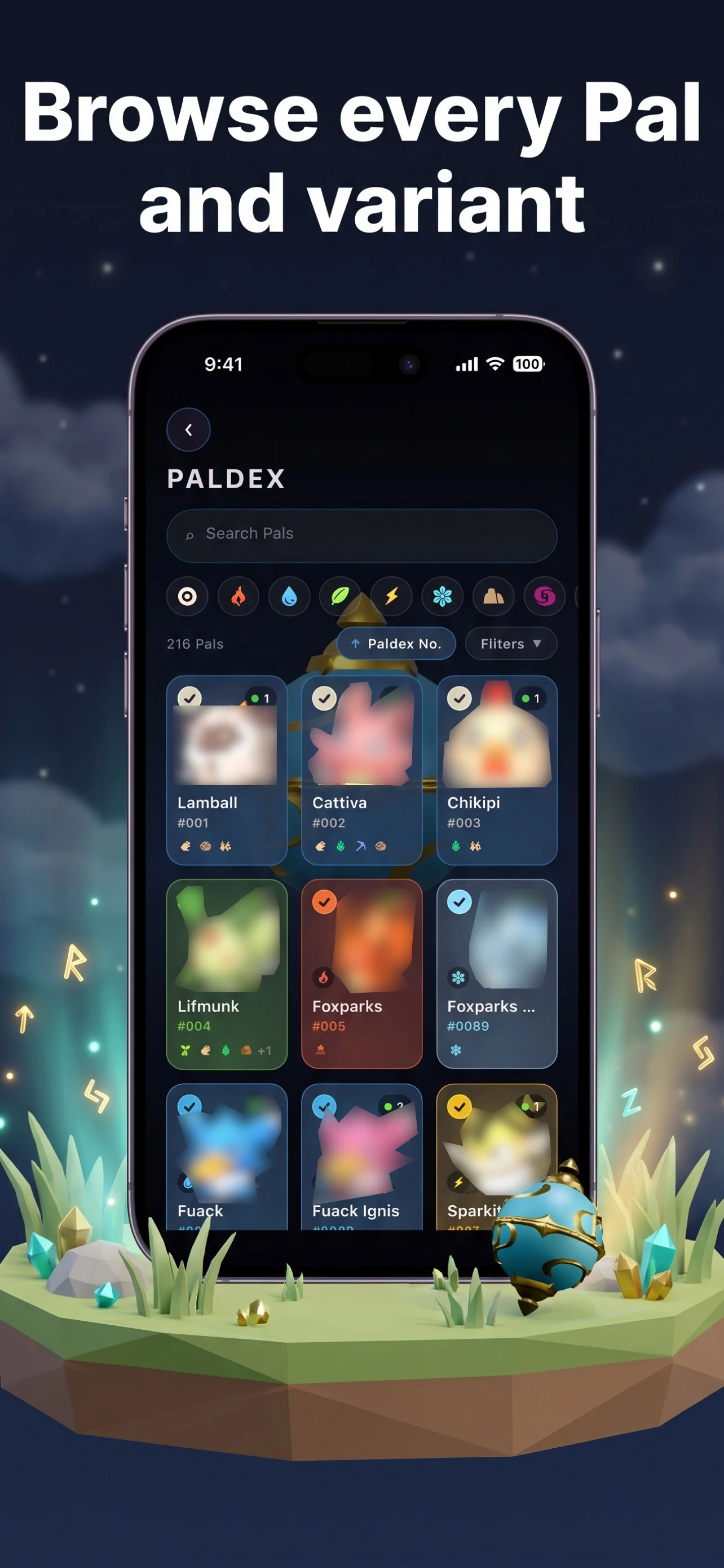 Companion for Palworld screenshot