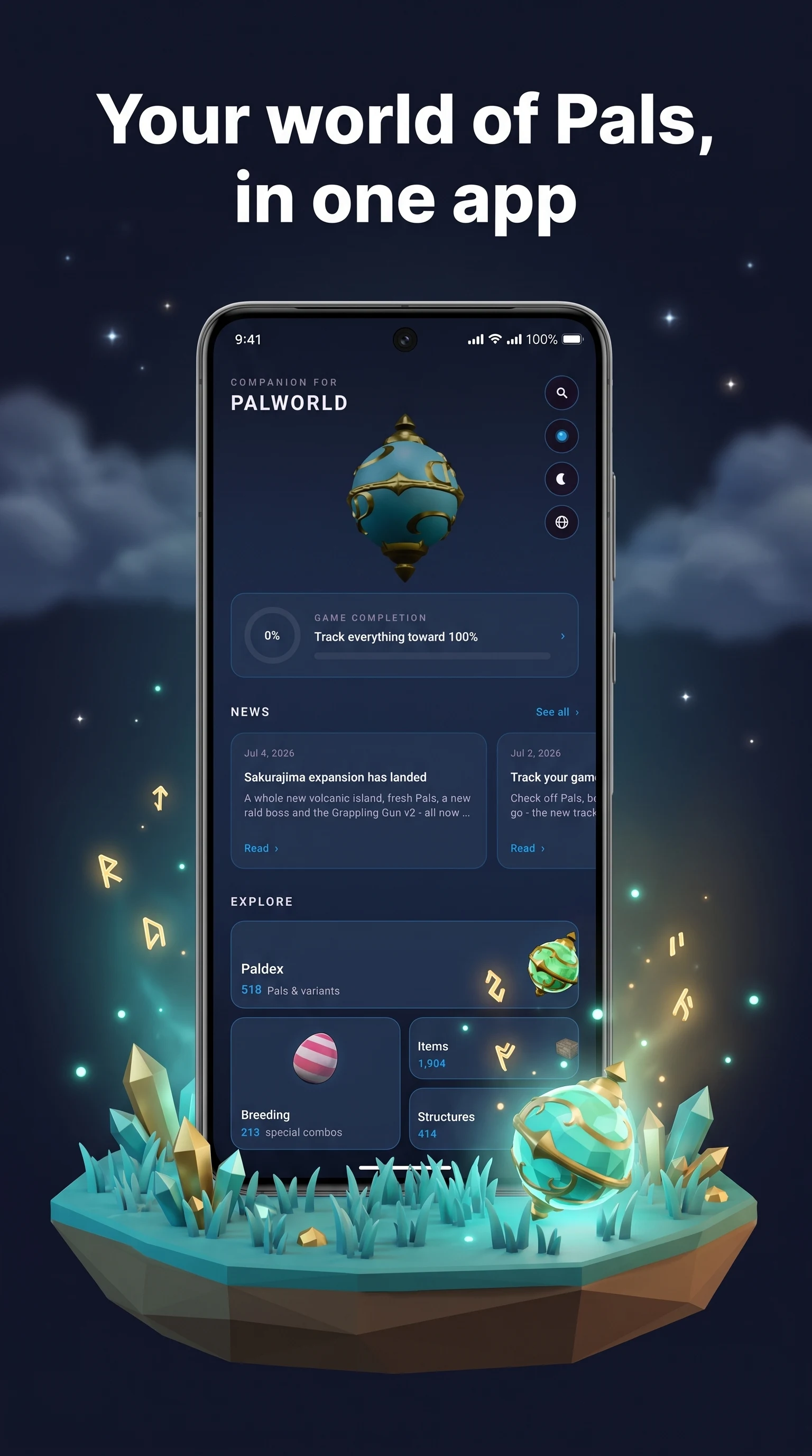Companion for Palworld screenshot